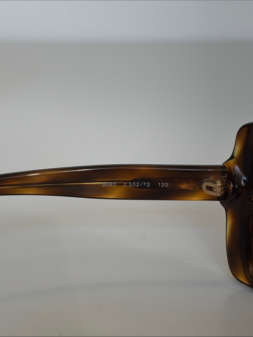 CHANEL Vintage Y2K 5065 Tortoiseshell Shield Sunglasses - Picture 4 of 11